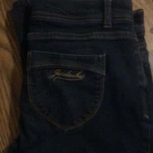 Bootcut dark denim jeans like new condition